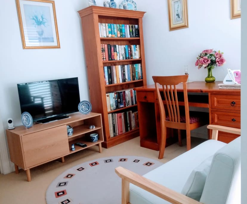 Furnished room with own bathroom