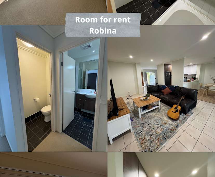 Unfurnished room with own bathroom