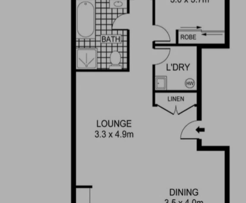 Furnished room in a flatshare