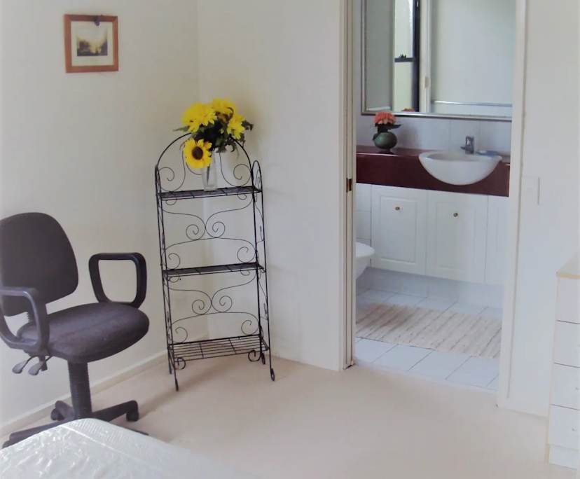 Furnished room with ensuite in a share house