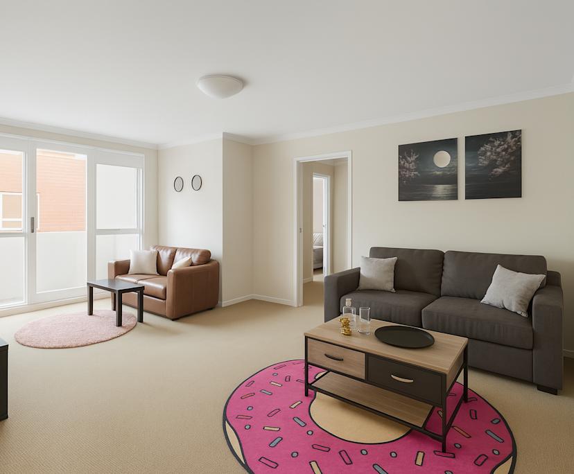 Unfurnished room in a flatshare