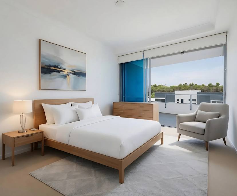 Furnished room with ensuite in a flatshare