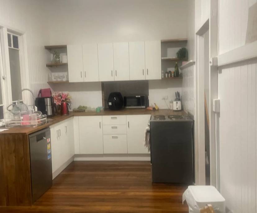 Unfurnished room with own bathroom