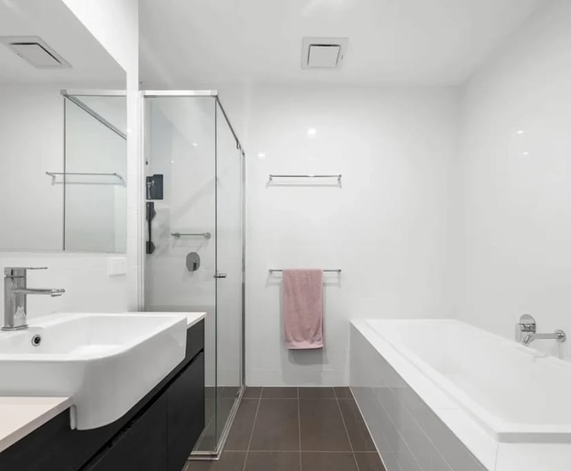 Unfurnished room with own bathroom