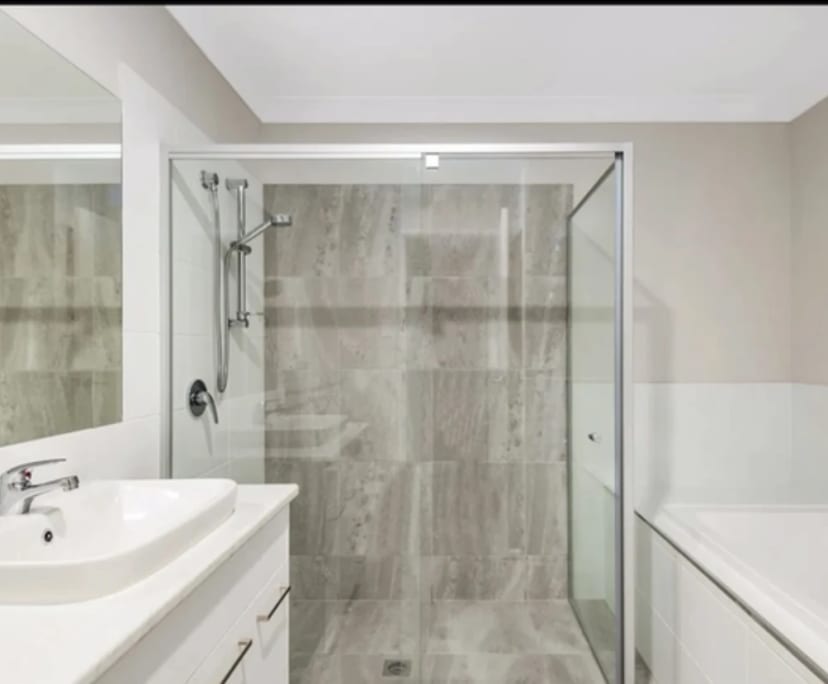 Unfurnished room with own bathroom