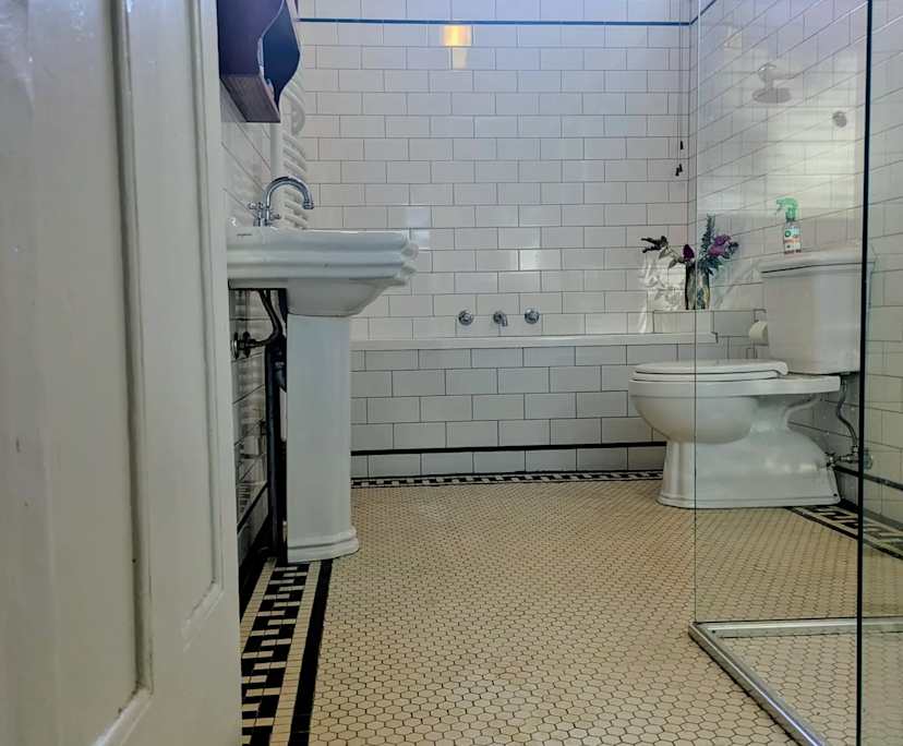 Room with own bathroom