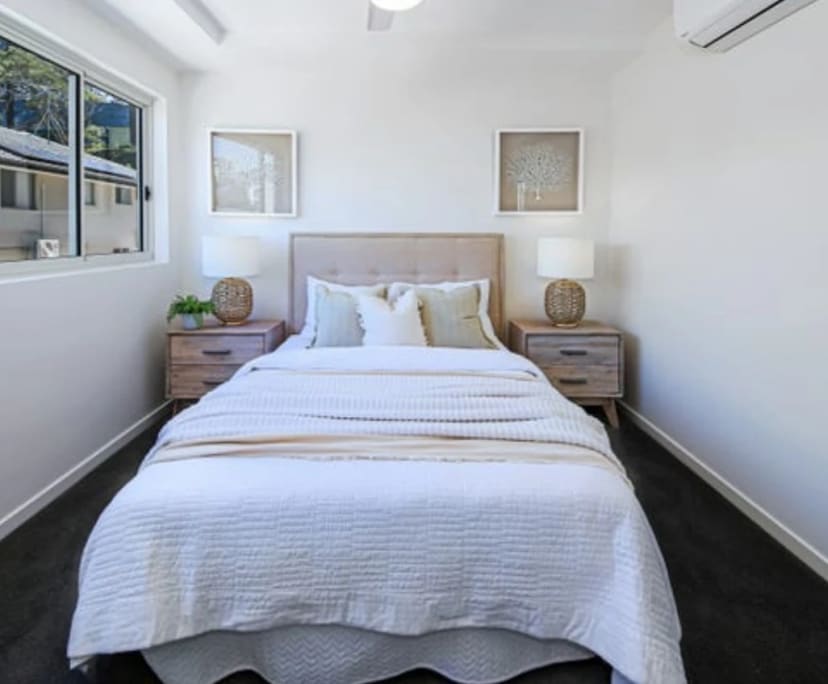 Unfurnished room with own bathroom