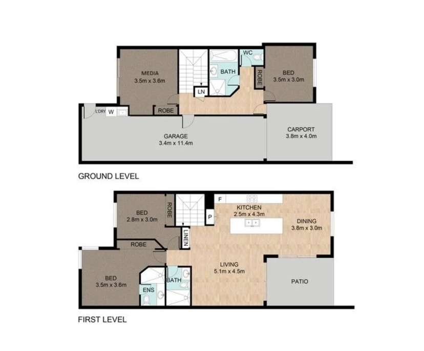 Unfurnished room with own bathroom