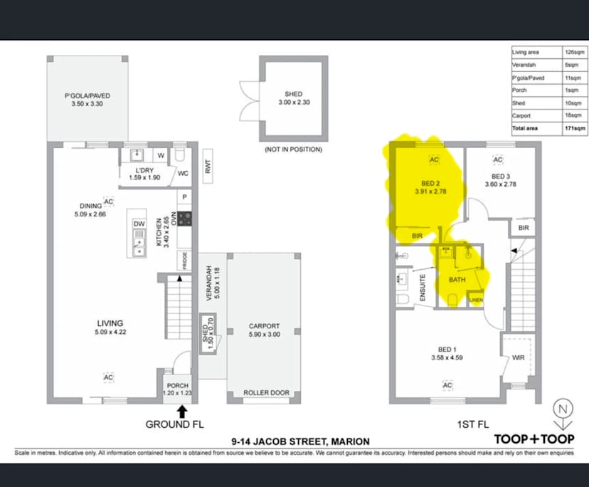 $275, Share-house, 2 bathrooms, Marion SA 5043