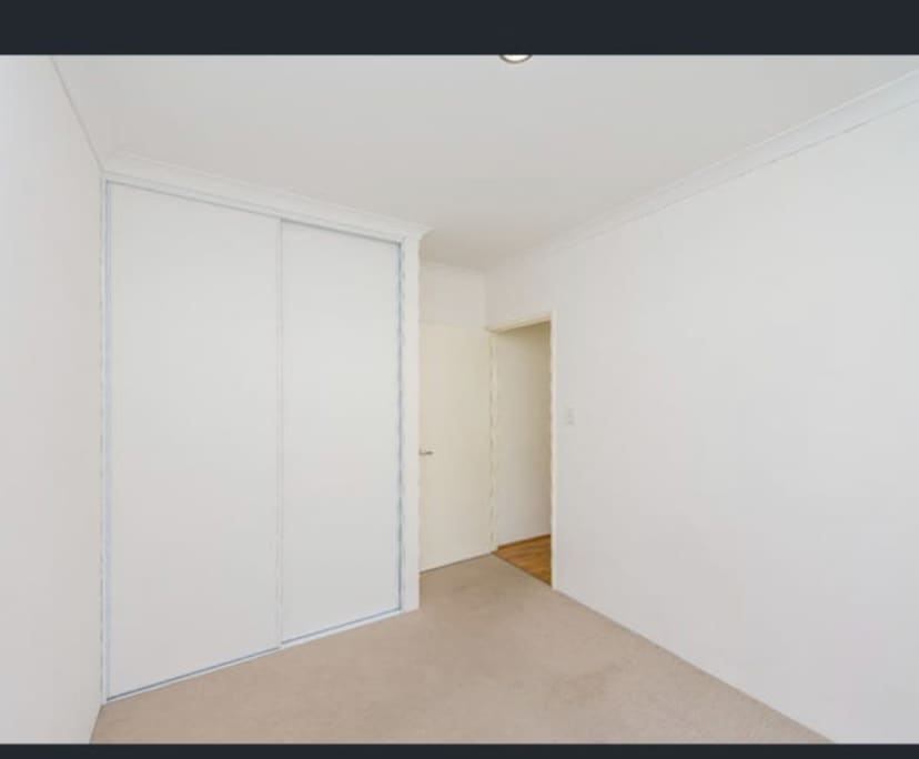 Unfurnished room with own bathroom