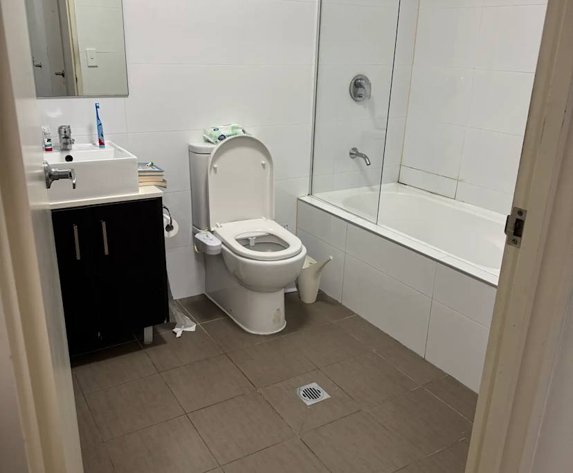 Furnished room with own bathroom