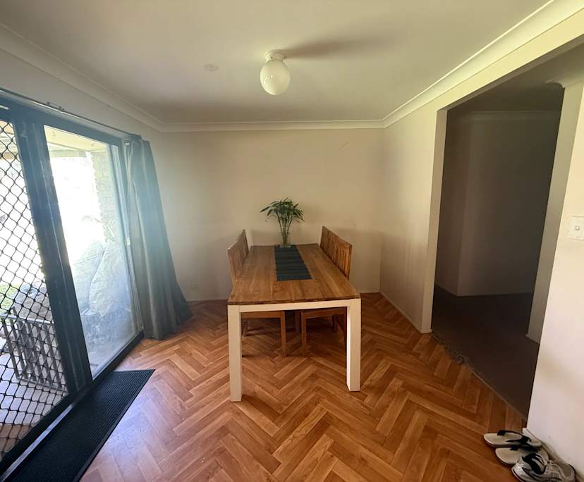 Unfurnished room with own bathroom