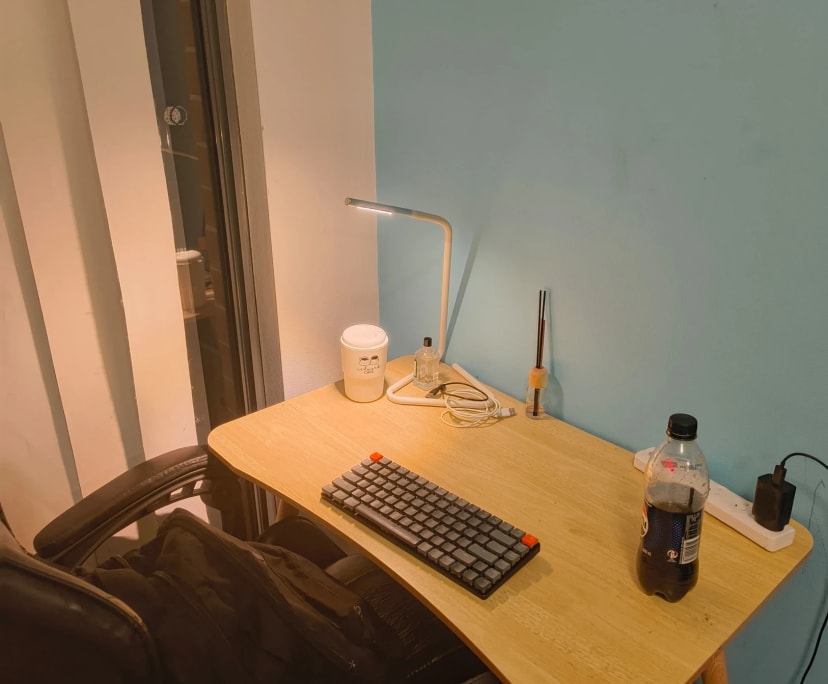 Furnished room with own bathroom
