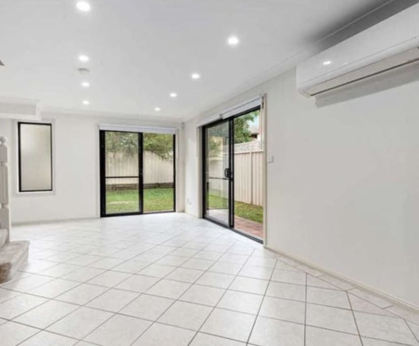 Unfurnished room with own bathroom