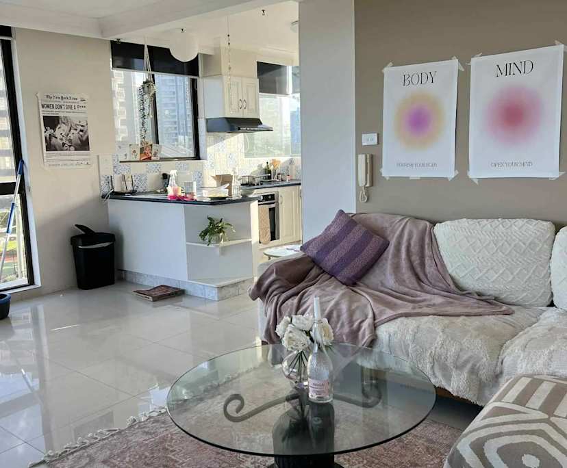Furnished room with own bathroom
