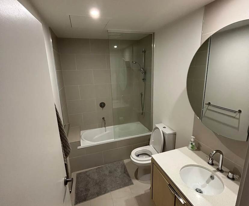 Room with own bathroom