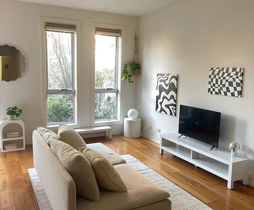 Unfurnished room with own bathroom