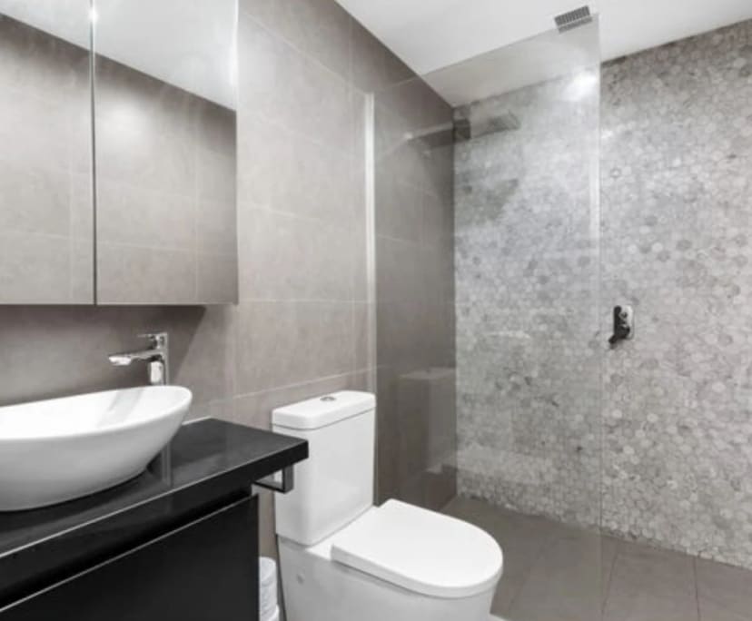 Room with own bathroom