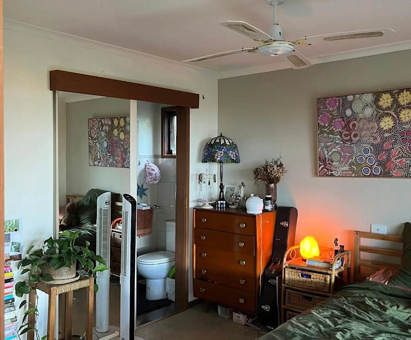 Furnished room with ensuite in a share house