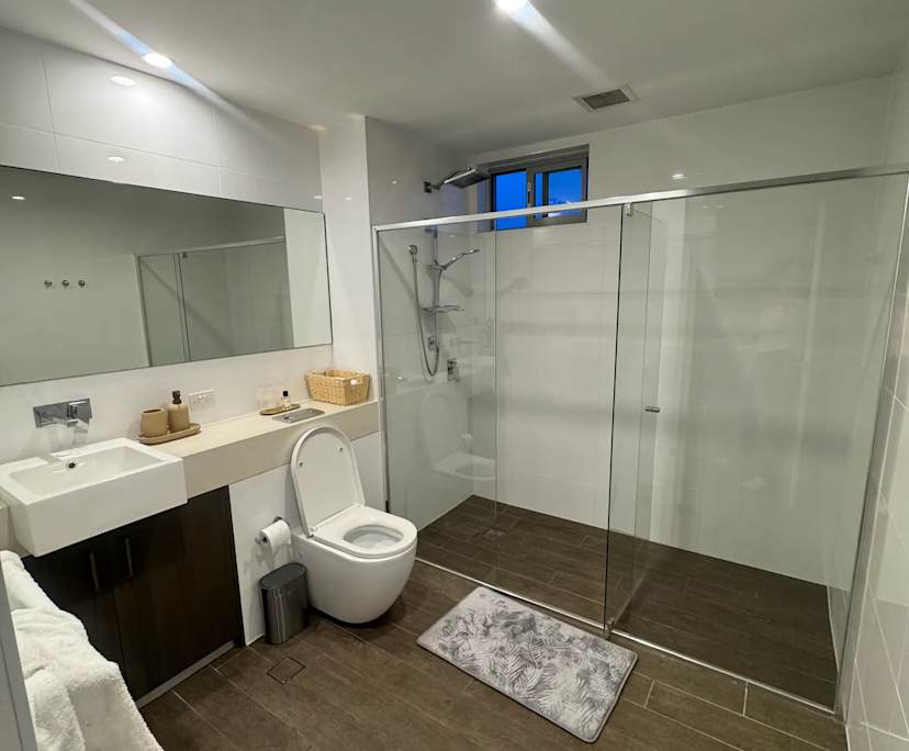 Room with own bathroom