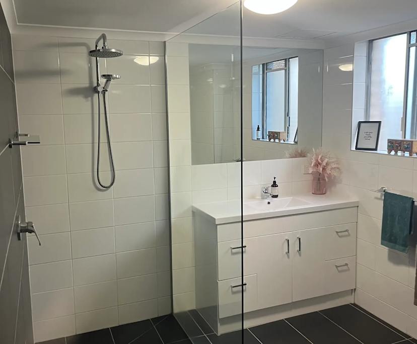 Room with own bathroom
