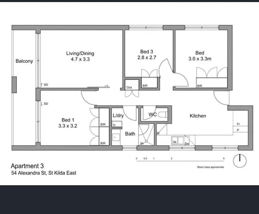 $270, Flatshare, 3 bathrooms, Saint Kilda East VIC 3183