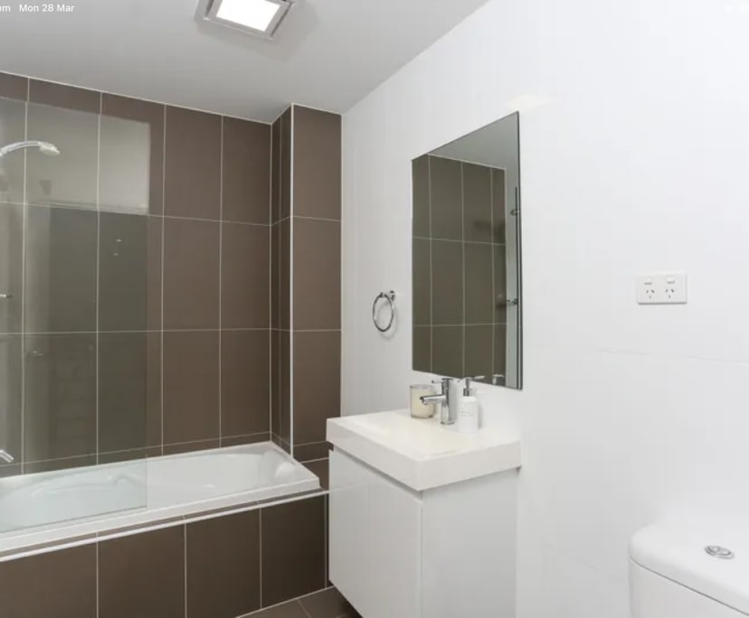 Room with own bathroom