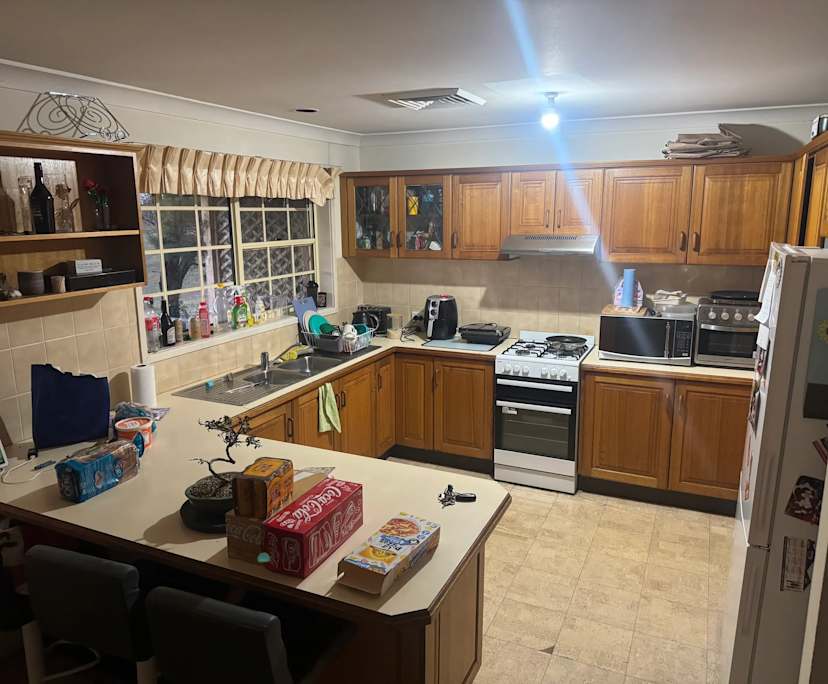 Unfurnished room with own bathroom