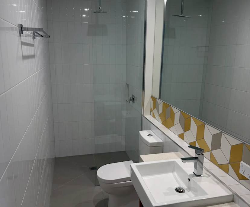 Unfurnished room with own bathroom