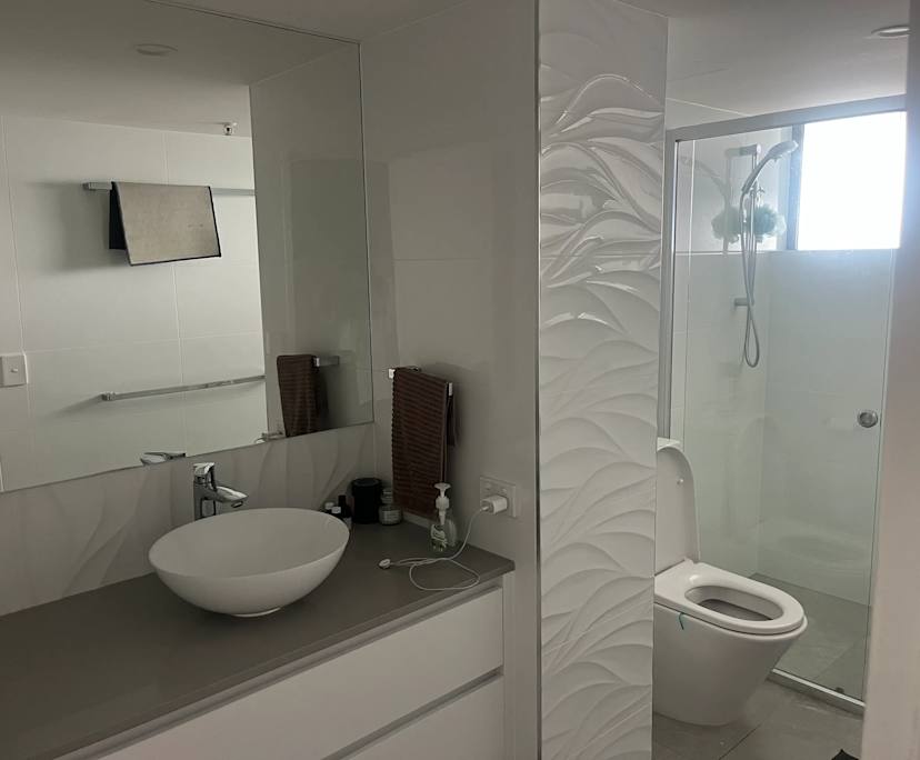 Room with own bathroom