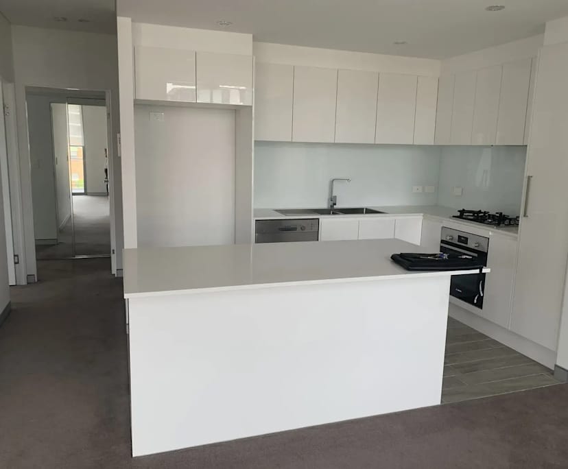 Unfurnished room with own bathroom