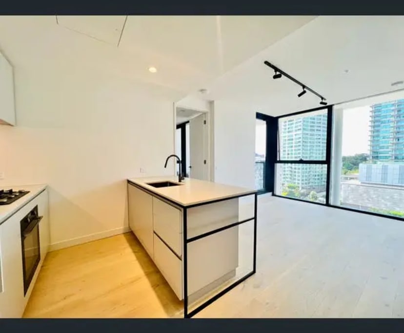 Unfurnished room with own bathroom