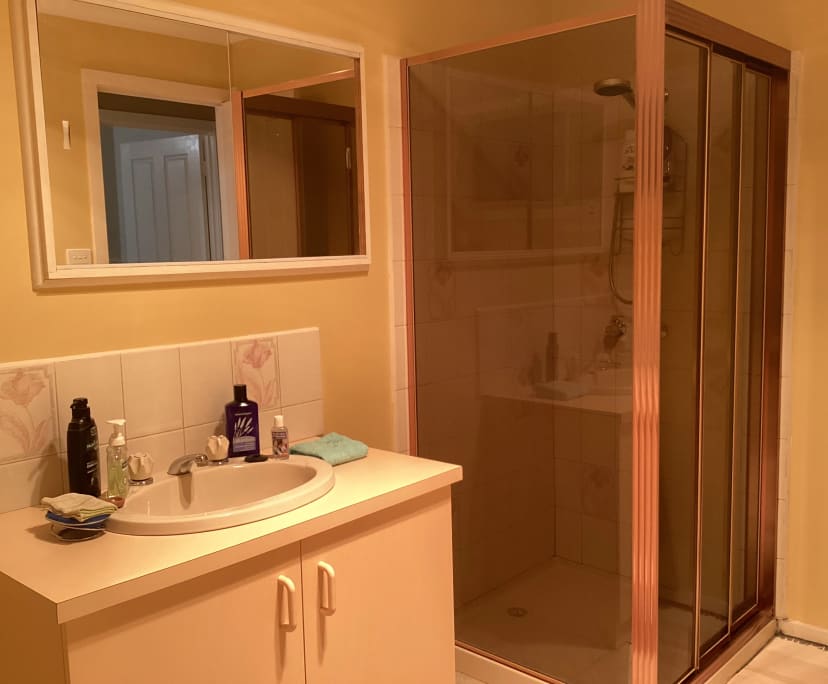 Room with own bathroom