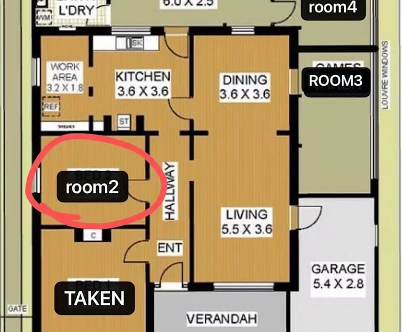 $360-380, Share-house, 2 rooms, Crawley WA 6009, Crawley WA 6009