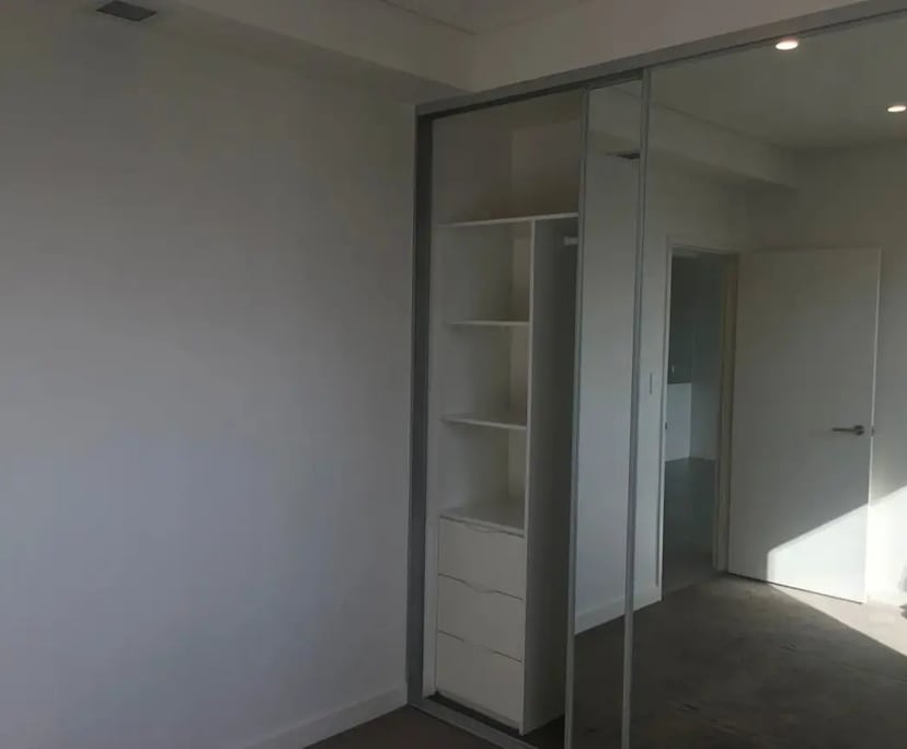 Unfurnished room with own bathroom