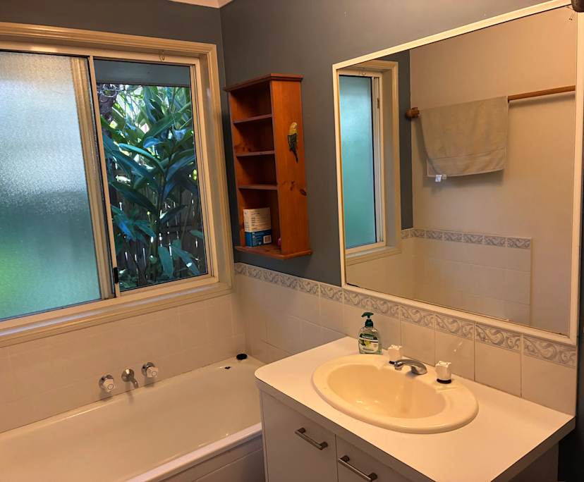 Room with own bathroom