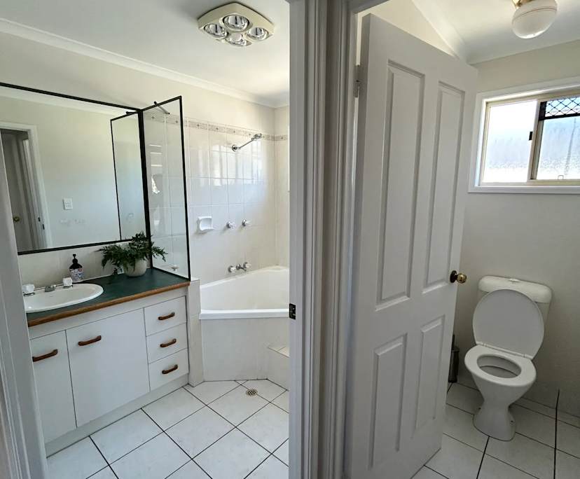Room with own bathroom