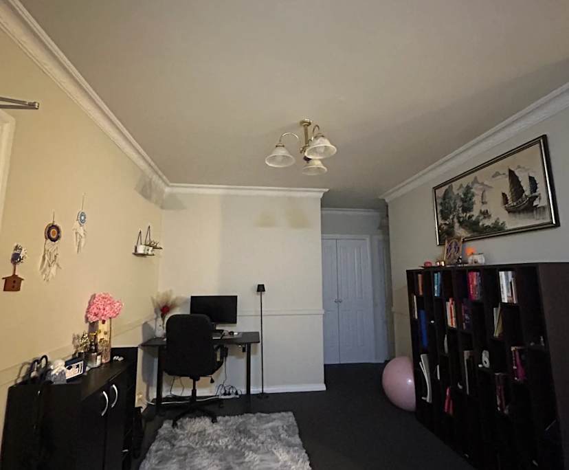 Furnished room with own bathroom