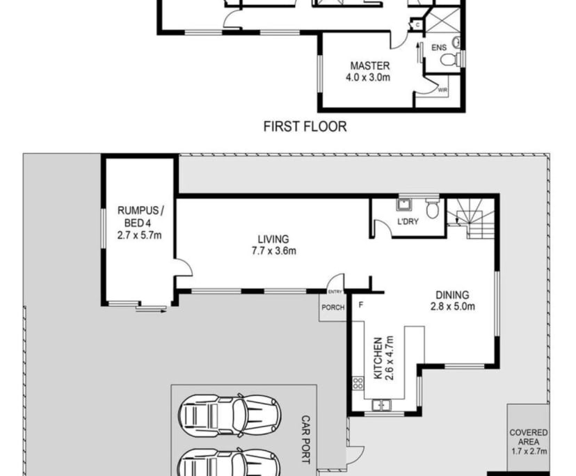 Furnished room in a share house