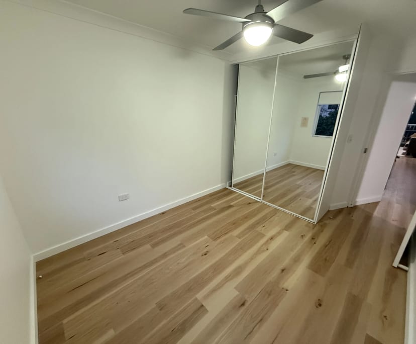 Unfurnished room with own bathroom