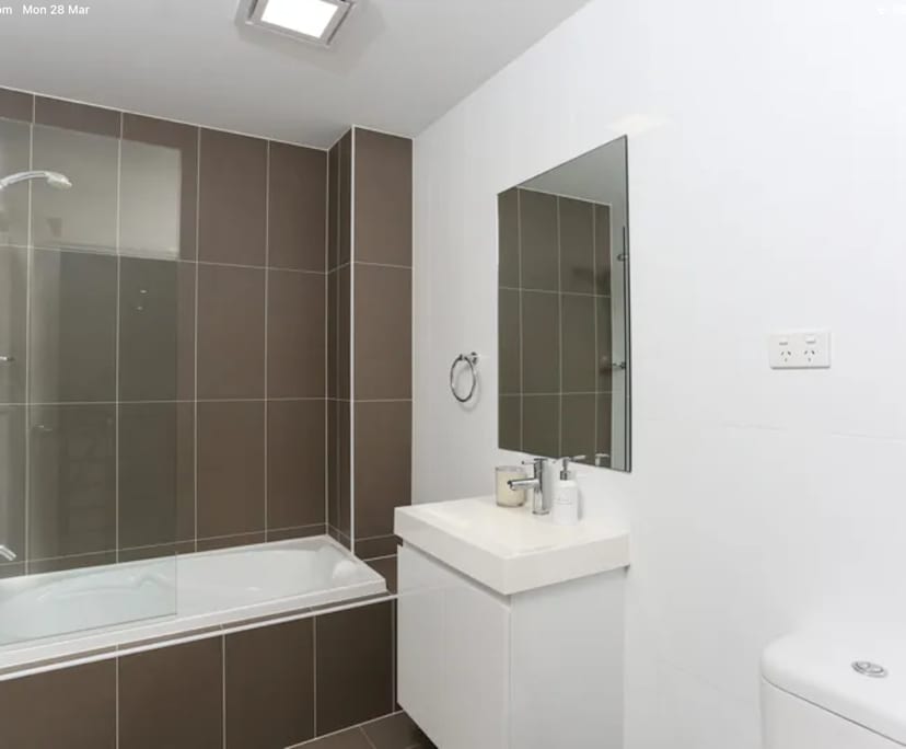 Room with own bathroom