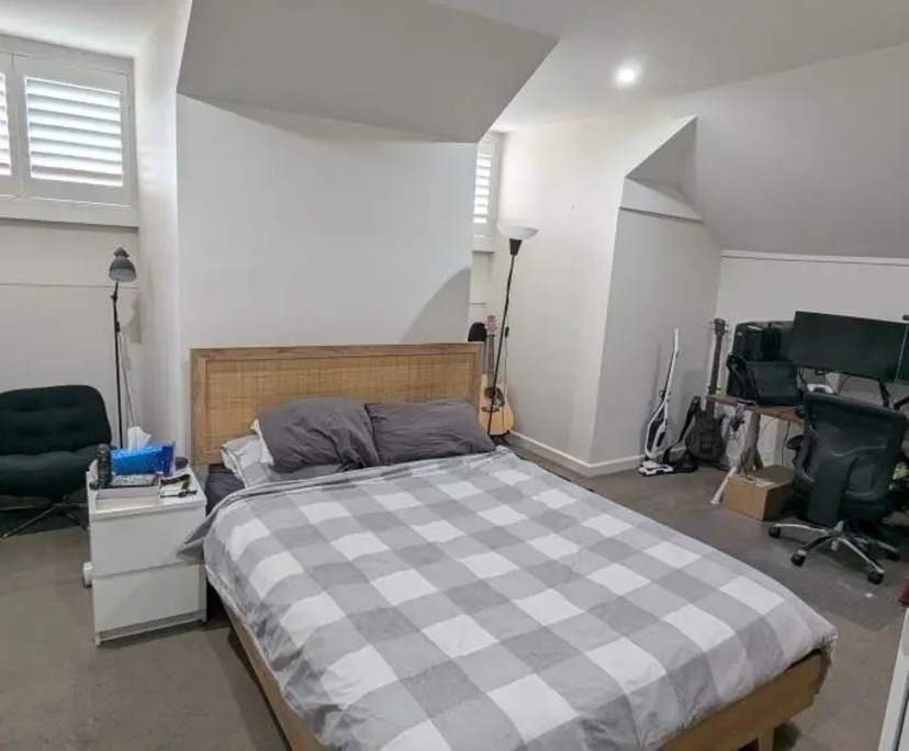 Unfurnished room with ensuite in a share house