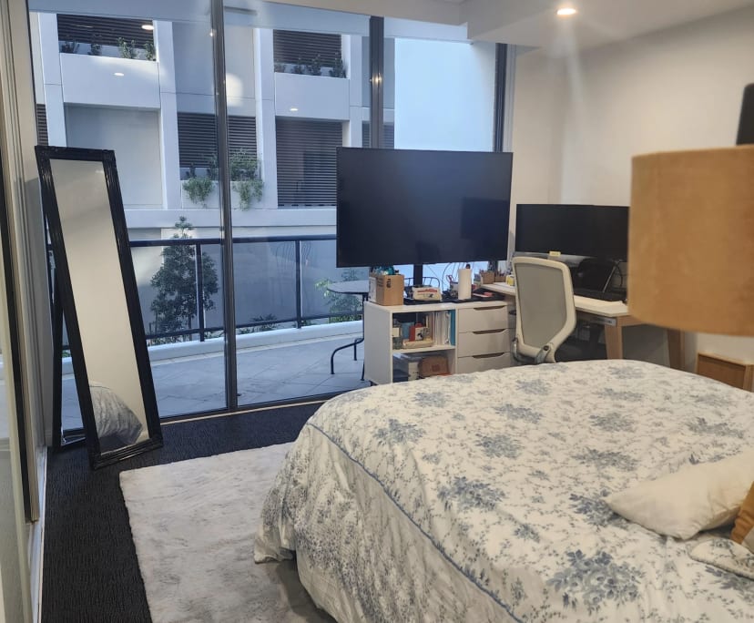 Furnished room with own bathroom