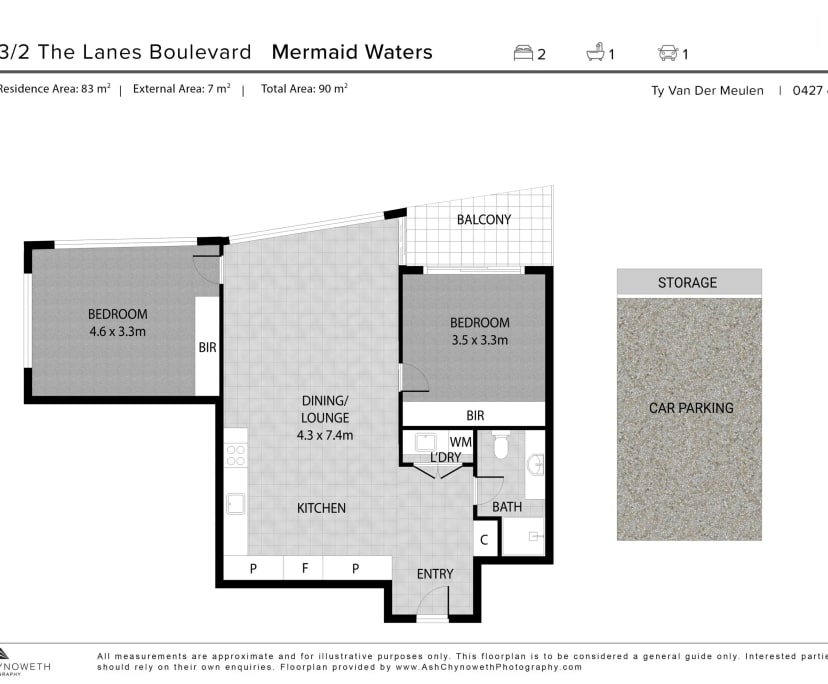 $450, Flatshare, 2 bathrooms, Mermaid Waters QLD 4218