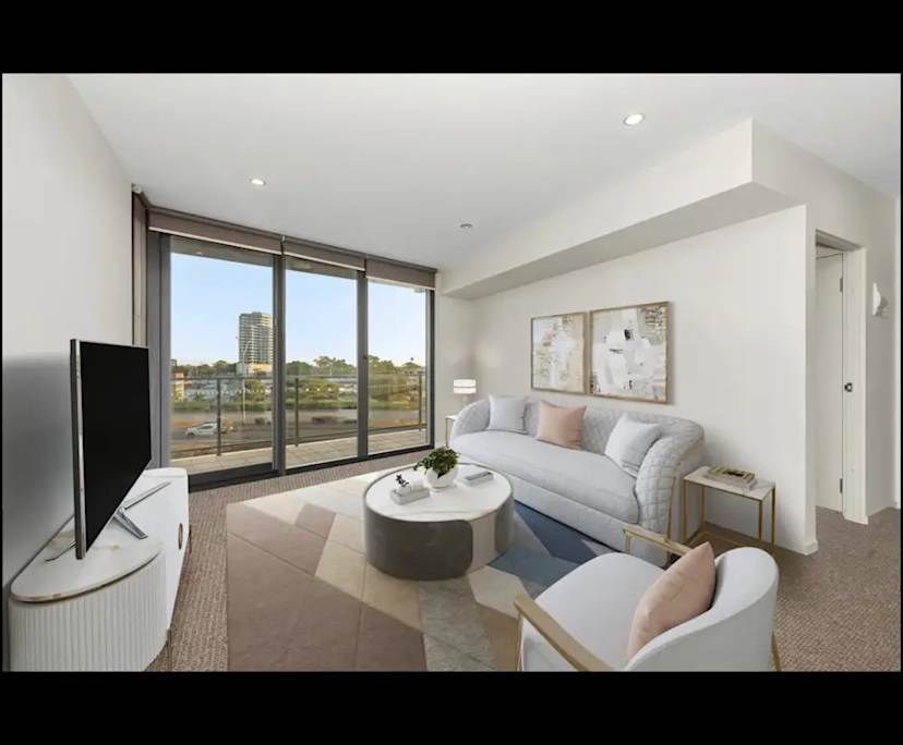 Furnished room with ensuite in a flatshare