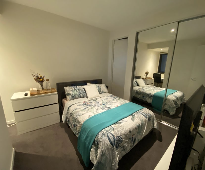 Furnished room with own bathroom