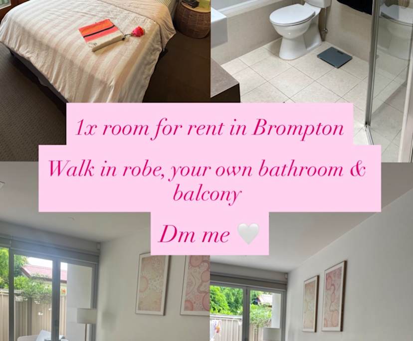 Room with own bathroom