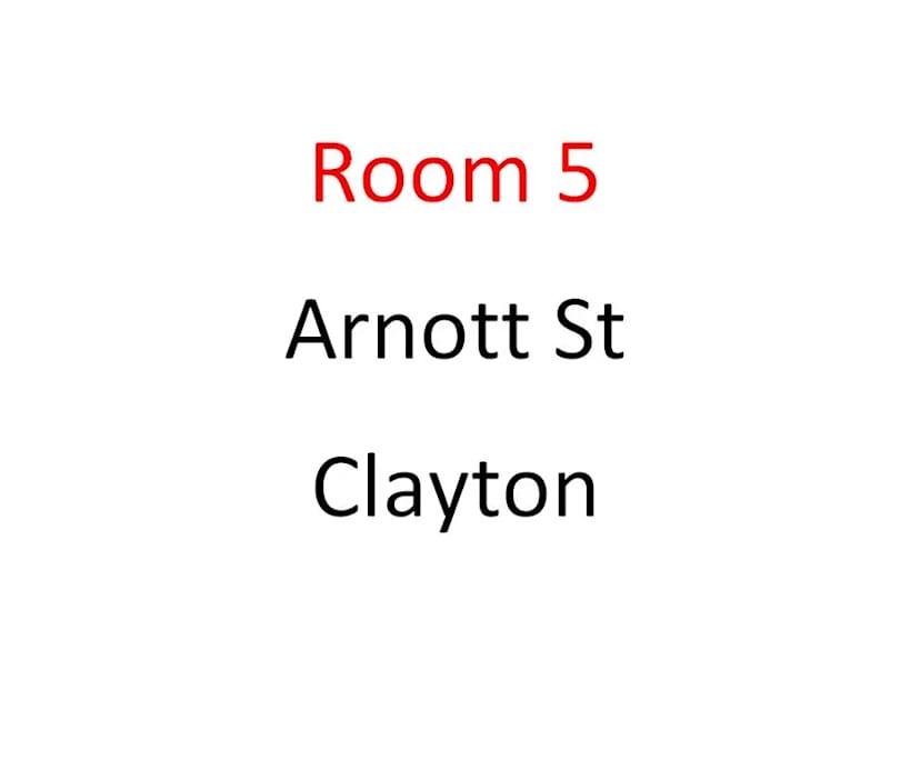 $265-270, Student-accommodation, 2 rooms, Clayton VIC 3168, Clayton VIC 3168