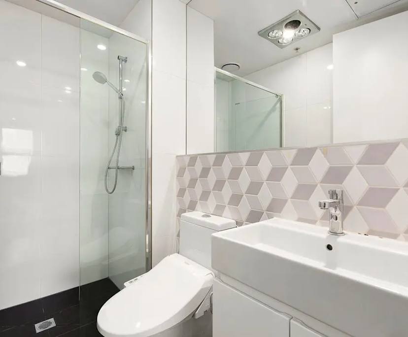 Room with own bathroom
