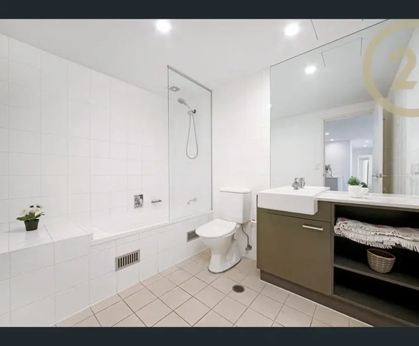 Unfurnished room with own bathroom